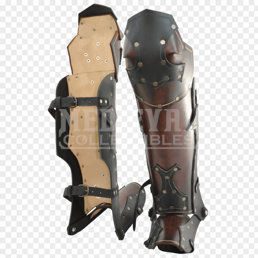 Knight Shin Guard Greave Paladin Plate Armour PNG