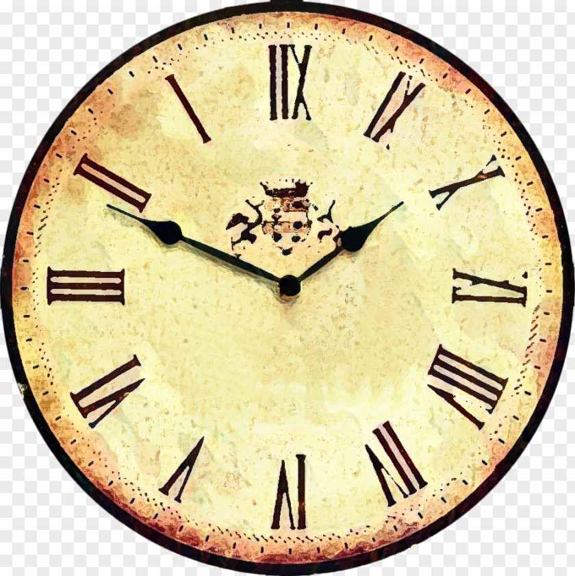 Metal Wood Clock Cartoon PNG