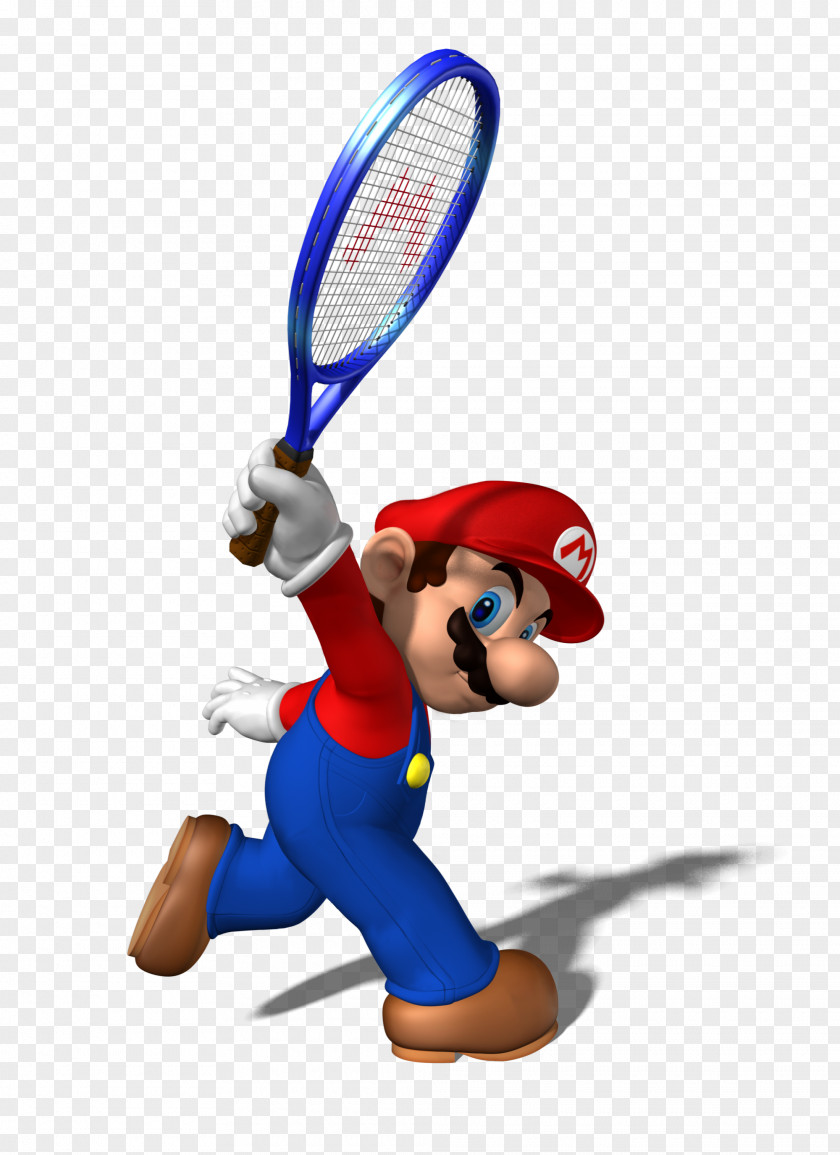 Tennis Mario Power Super Bros. Sports Superstars PNG