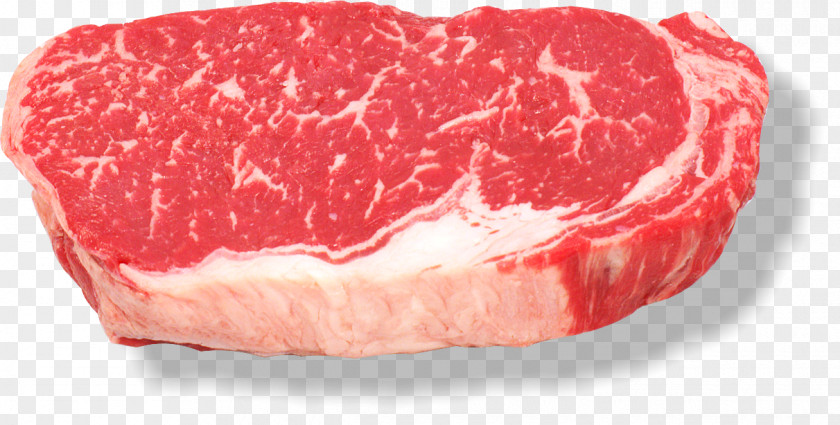 Beefsteak Raw Foodism T-bone Steak Beef Marbled Meat PNG