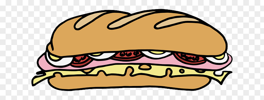 Breakfast Submarine Sandwich Fast Food Cheesesteak Clip Art PNG