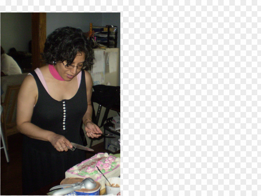 Cake Cutting Glasses Black Hair Textile PNG