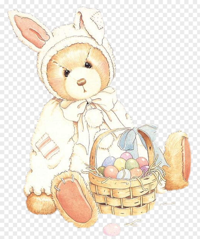 Easter Bunny Food Gift Baskets PNG