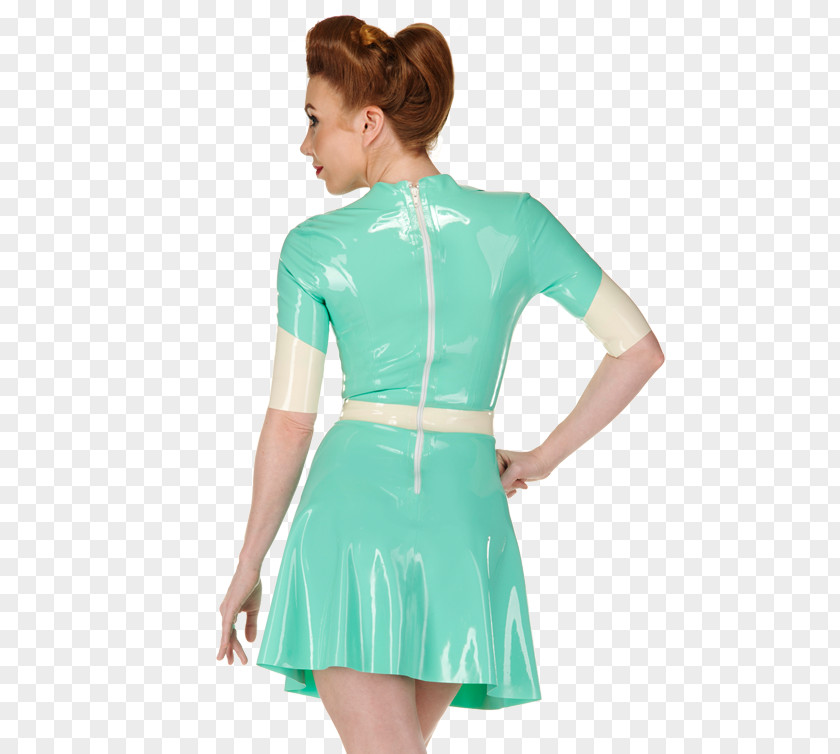 Fashion Ladies Shoulder Cocktail Dress Sleeve PNG