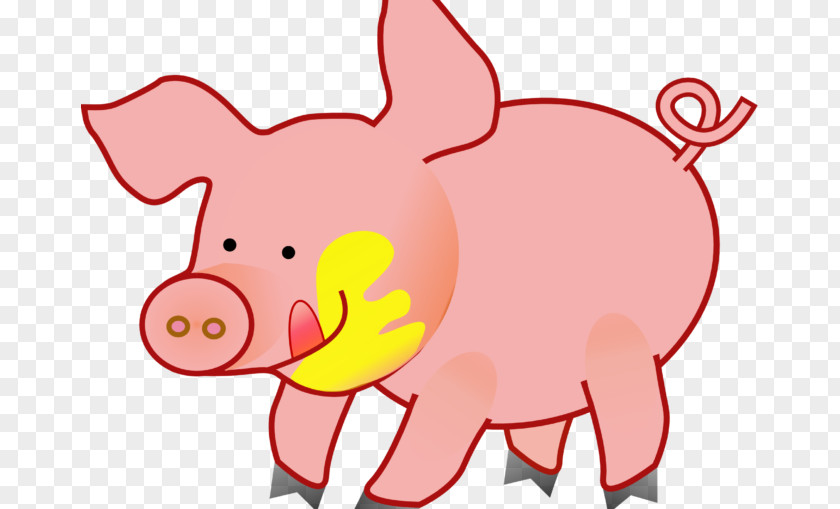 Pig Domestic Clip Art PNG