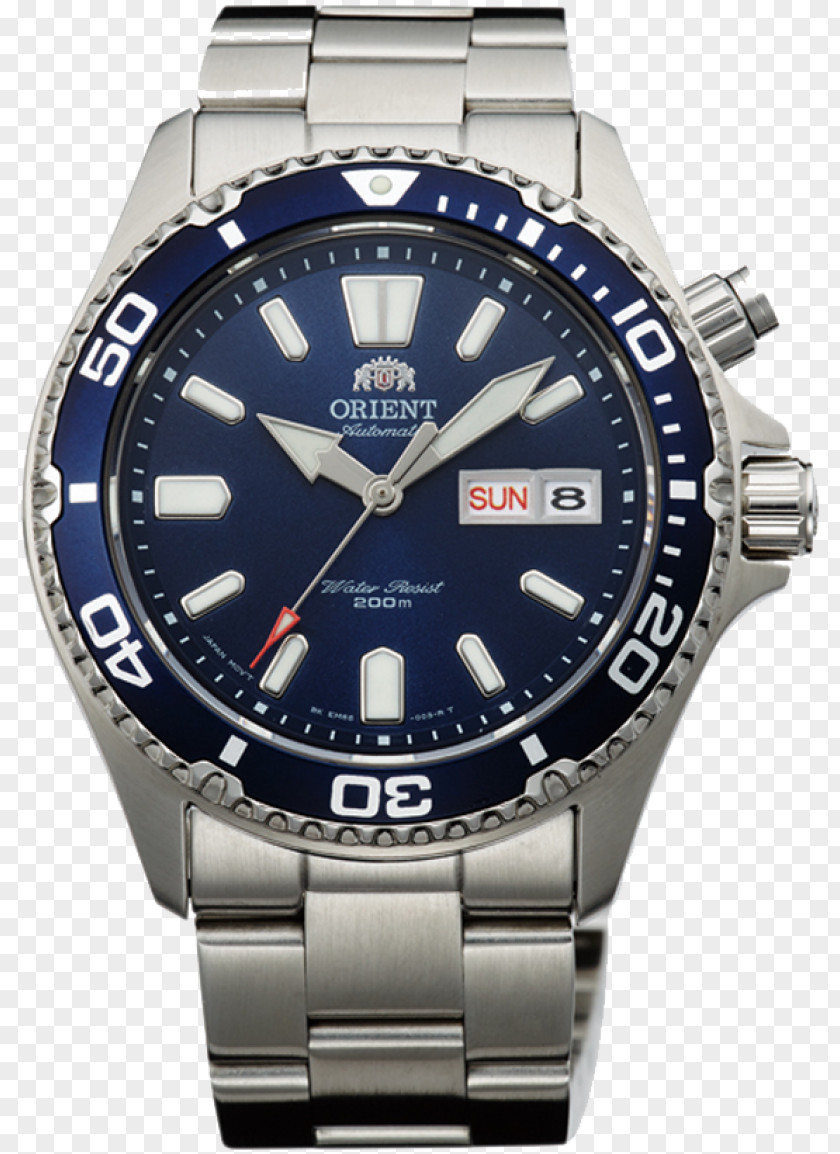Watch Diving Orient Automatic Strap PNG