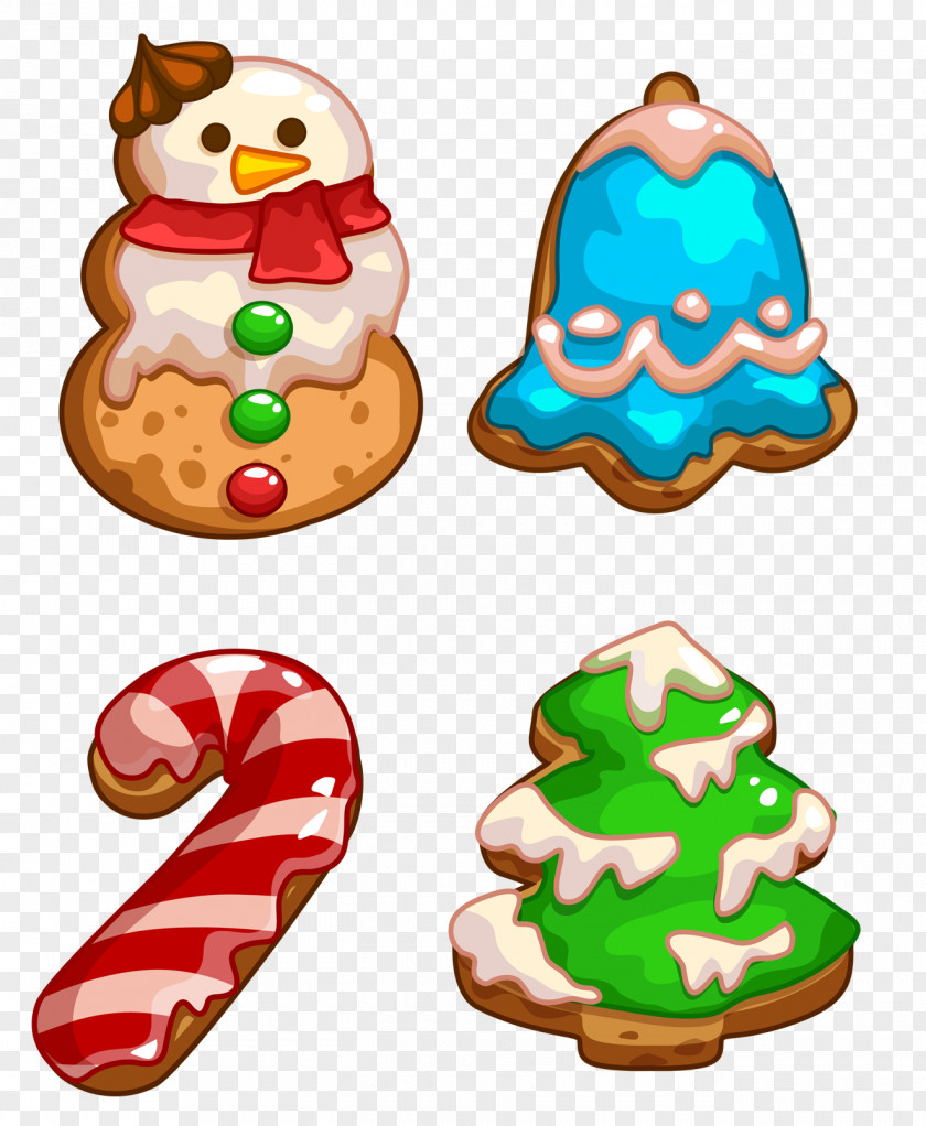 Christmas Cookies Lebkuchen Cookie Clip Art PNG