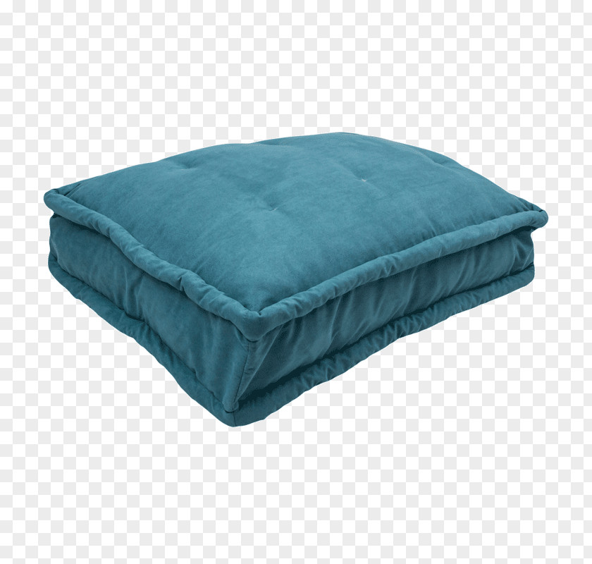 Dog Turquoise Pillow Cushion Bed PNG