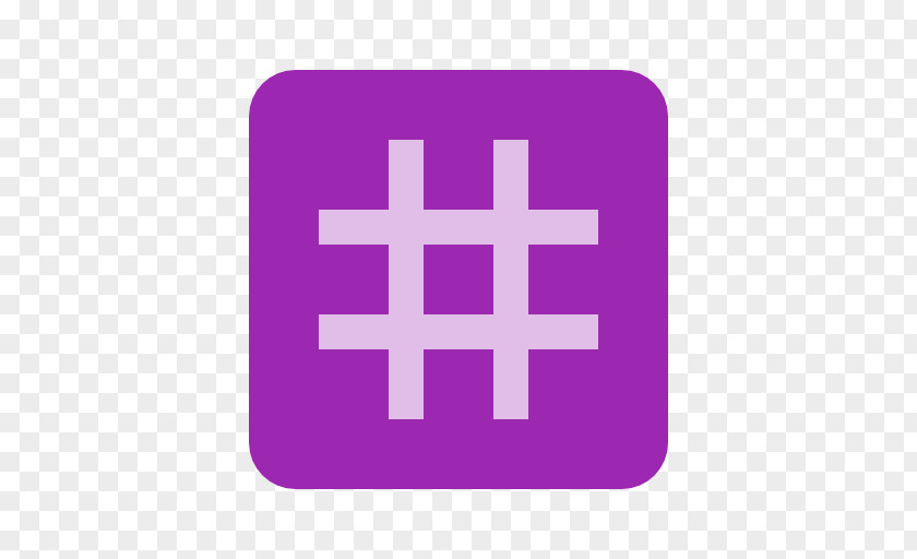 Hashtag Microblogging PNG