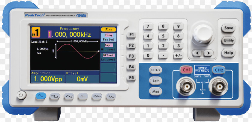 Kt Cat Electronics Signal Generator Arbitrary Waveform Function System PNG
