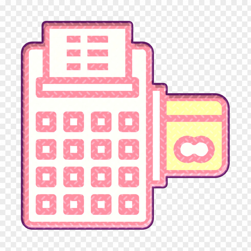 Shopping Icon Credit Card Machine PNG