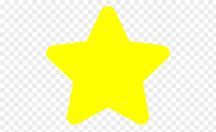 Bright Star Yellow Clip Art PNG