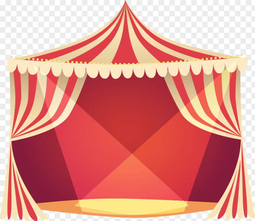 Cartoon Circus Background Housing Silhouette PNG