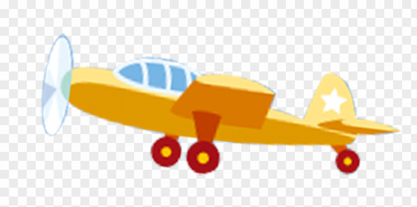 Cute Cartoon Airplane Model Aircraft PNG