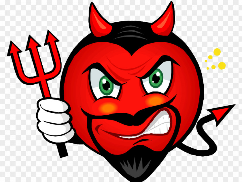 Devil Face Pic Smiley Clip Art PNG