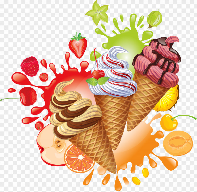 Ice Cream Vector Graphics Clip Art Sorbet PNG