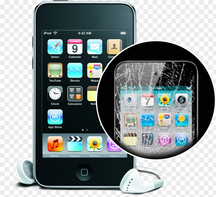 Repair IPod Touch Nano Portable Media Player Touchscreen PNG