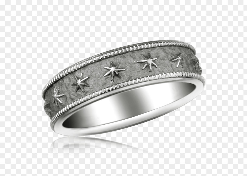 Ring Wedding Antique Silver PNG