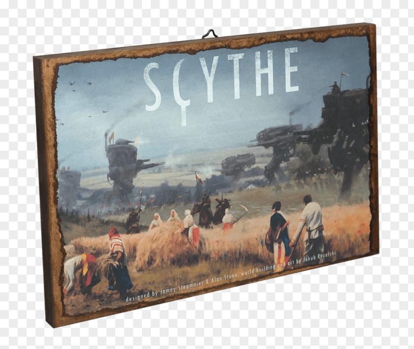 Wooden Board Stonemaier Games Scythe Set Game PNG
