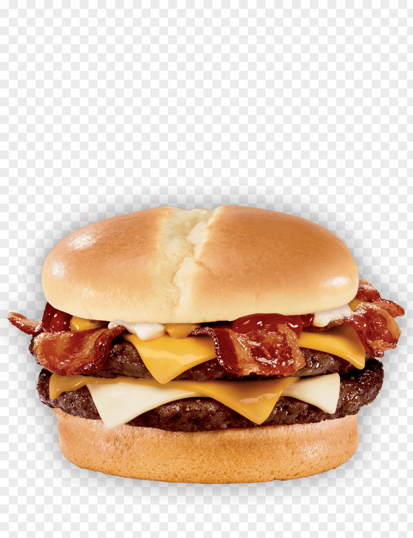 Bacon Breakfast Sandwich Cheeseburger Slider Fast Food Hamburger PNG