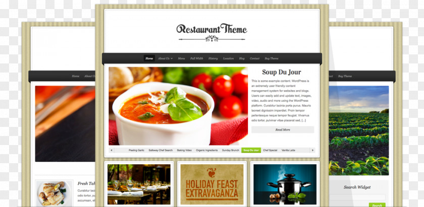 Cafe Food Theme Restaurant WordPress PNG restaurant WordPress, The Menu Design clipart PNG