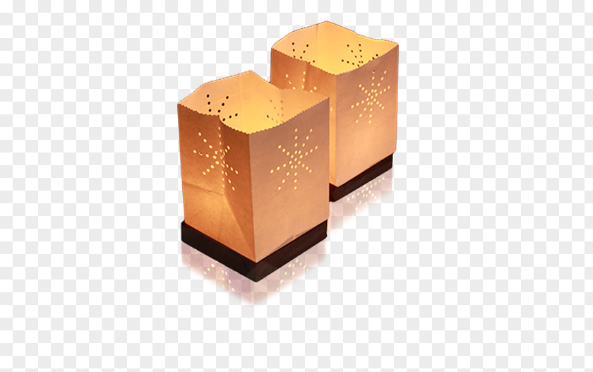 Candle Sky Lantern Party Paper PNG