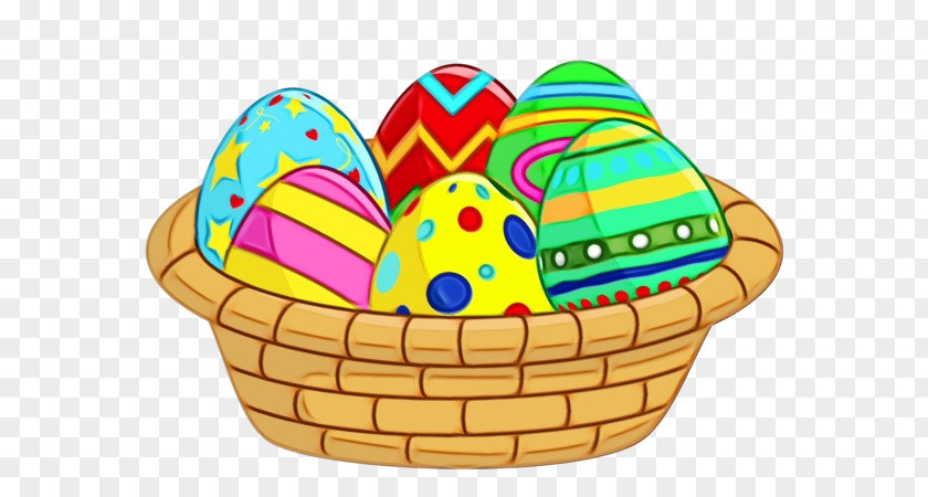 Gift Basket Easter Egg PNG