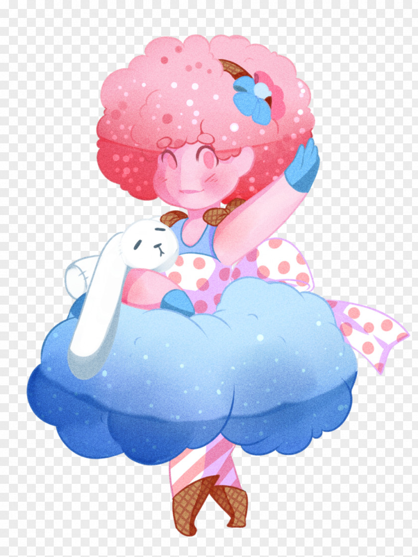 Cotton Candy Toy Balloon Figurine Character PNG