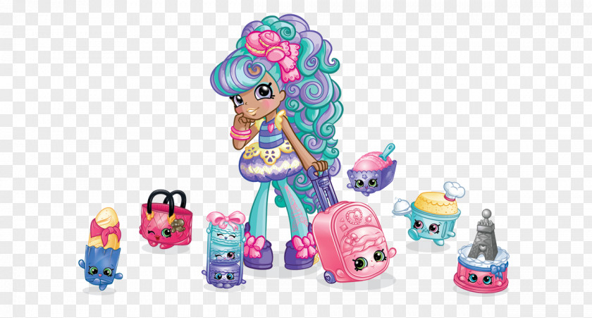 Doll Shopkins Shoppies Bubbleisha Macaron PNG