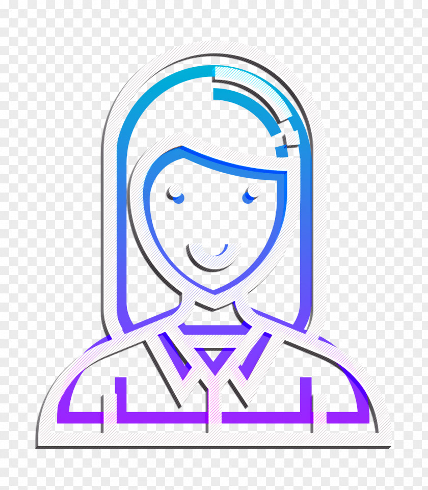 Employee Icon Careers Women Woman PNG