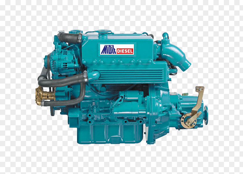 Engine Diesel Inboard Motor Perkins Engines Cylinder PNG