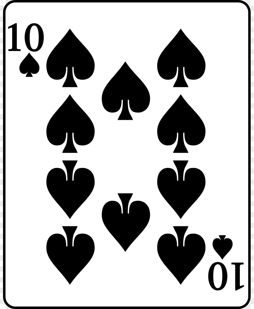Ace Card Playing Of Spades Game Standard 52-card Deck PNG