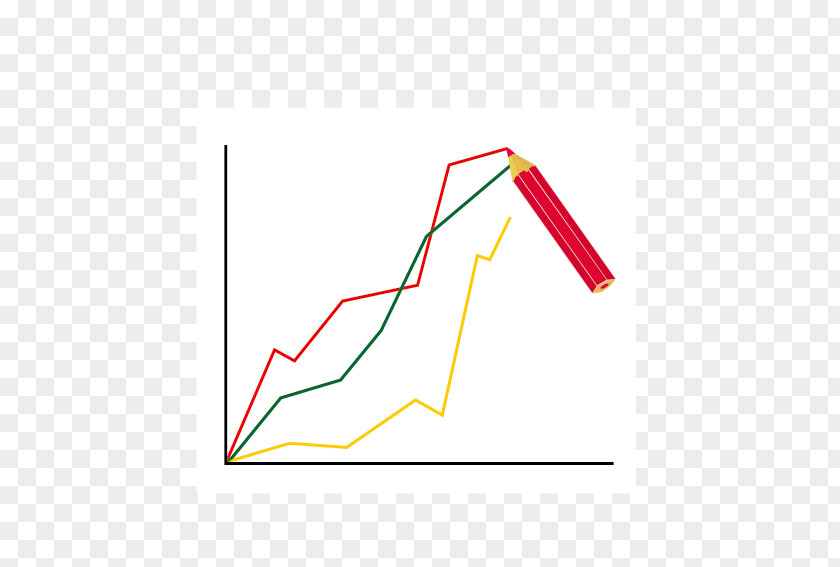 Color Pencil Polyline Charts Diagram Drawing Animation PNG