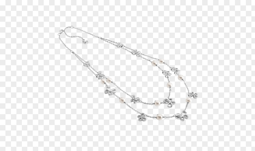 Necklace Body Jewellery Silver Chain PNG