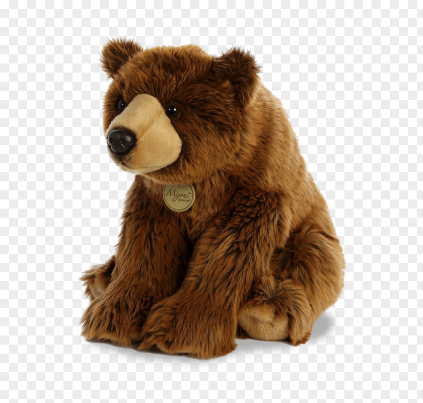 Bear Grizzly Stuffed Animals & Cuddly Toys Brown PNG