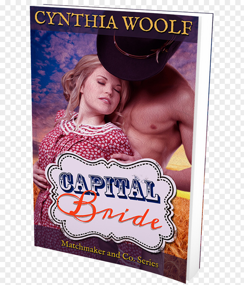 Book Capital Bride Cynthia Woolf Fiery Romance Novel PNG