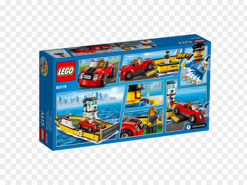 Lego City LEGO 60119 Ferry Amazon.com PNG