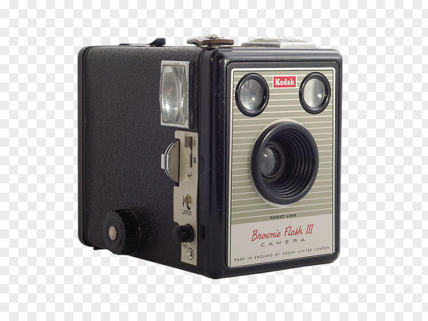 Photo Cameras Kodak Photographic Film Brownie Box Camera PNG