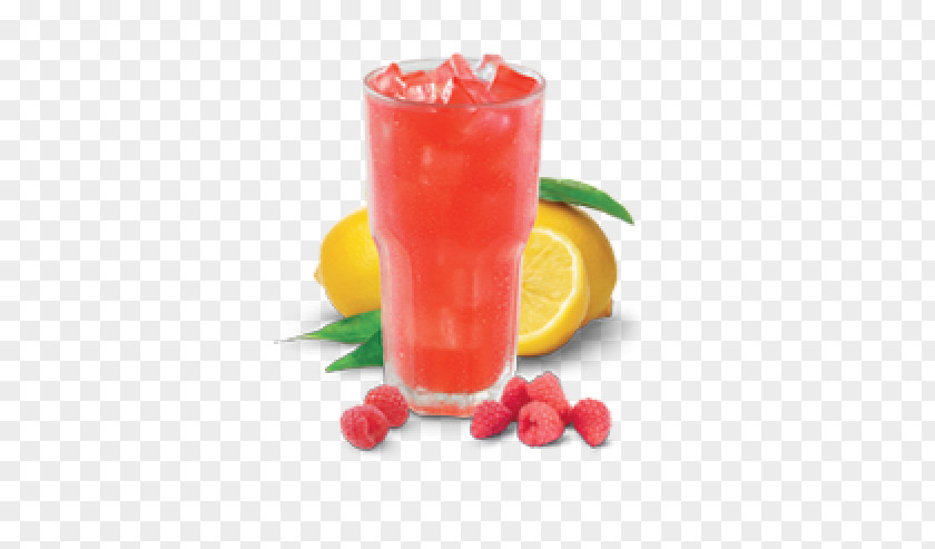 Raspberry Lemonade Juice Sorbet Slush PNG