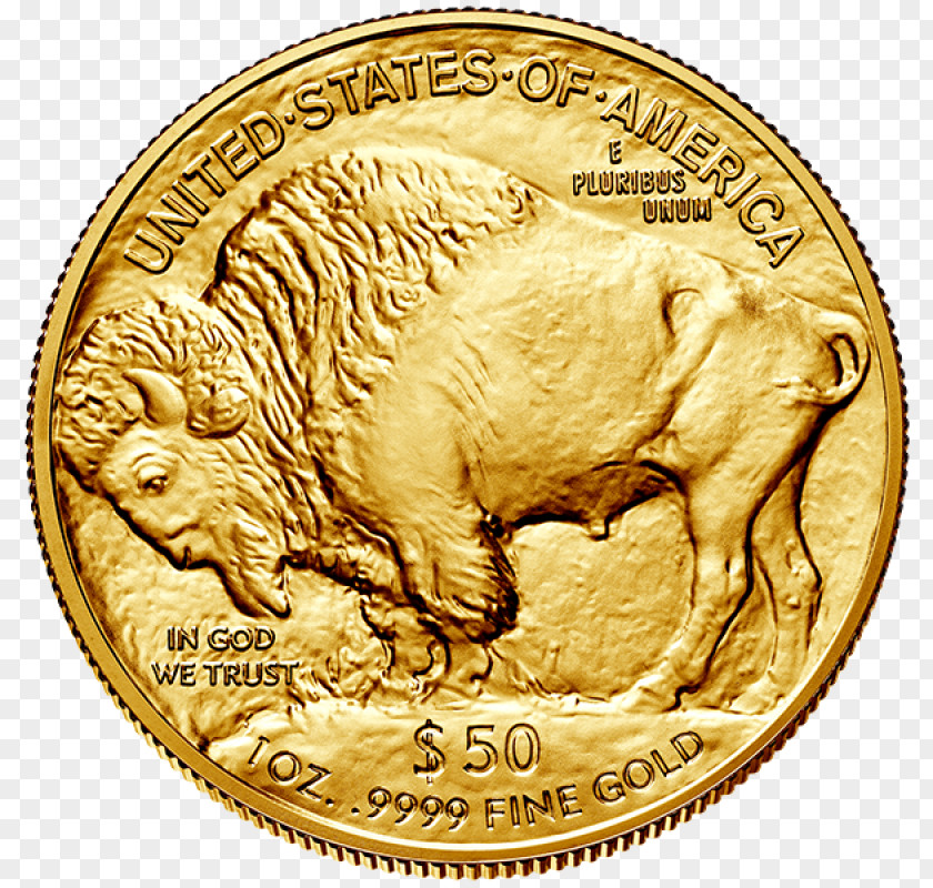 Us 2 Dollar Bills Rare American Buffalo Bullion Coin Nickel Gold PNG