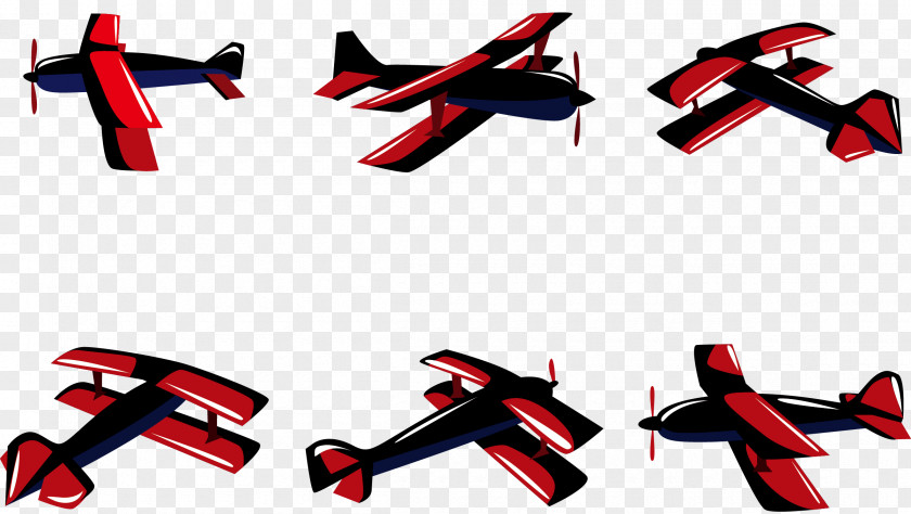 Aircraft Airplane Logo Biplane Silhouette PNG