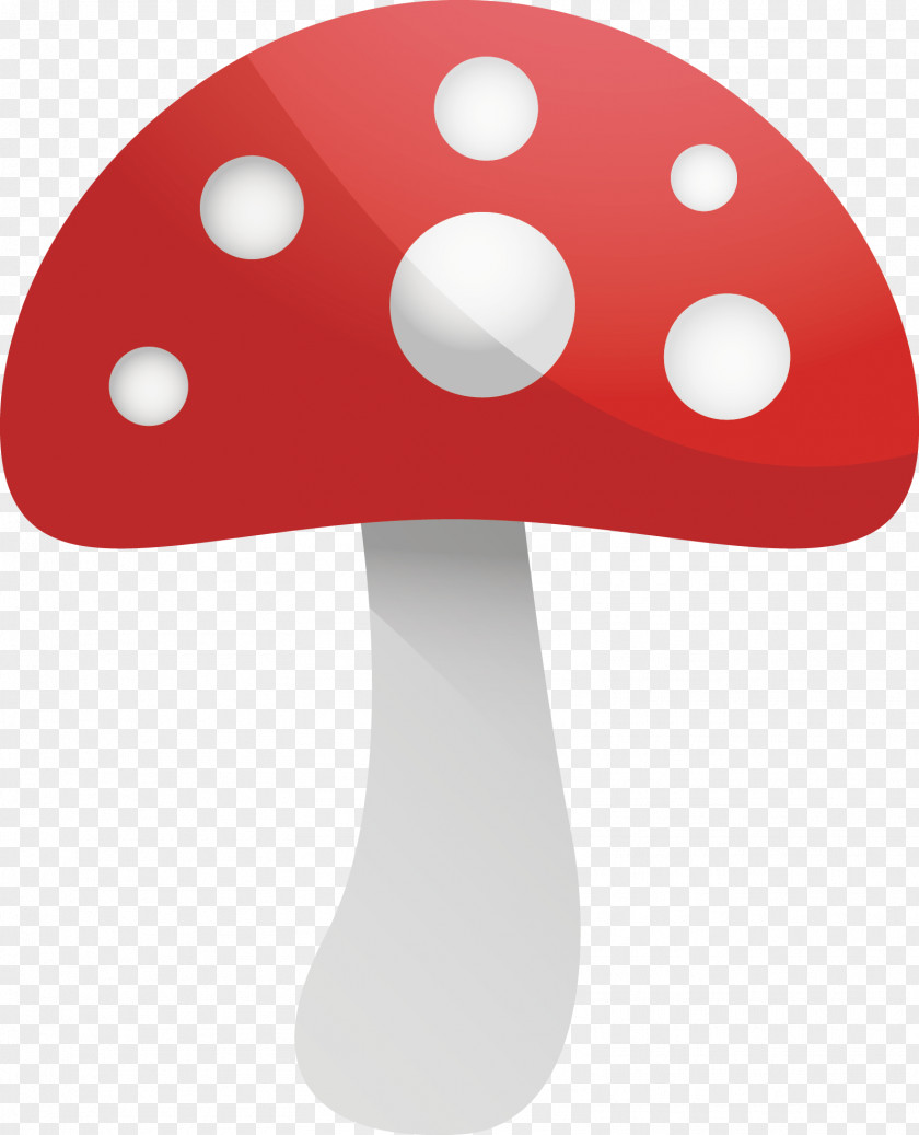 Cartoon Cute Spotted Mushrooms Mushroom Euclidean Vector PNG