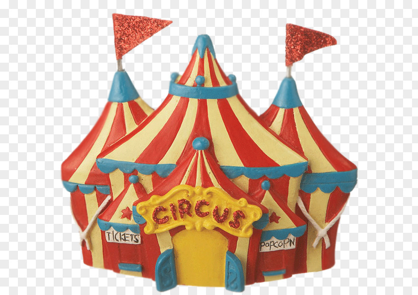 Circus Tent Birthday Cake Carpa Party PNG