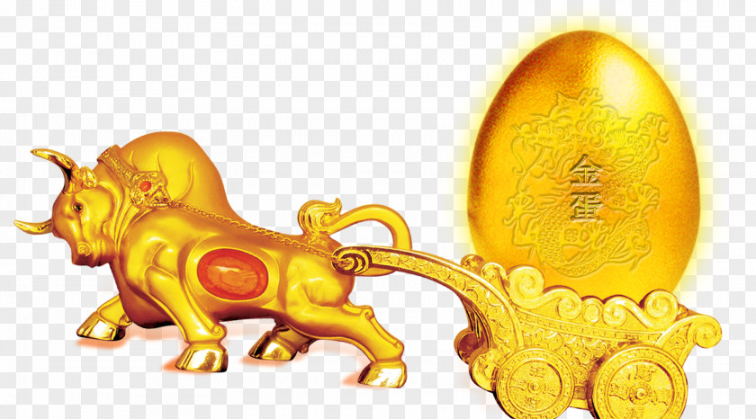 Golden Egg Gold Abacus Designer PNG
