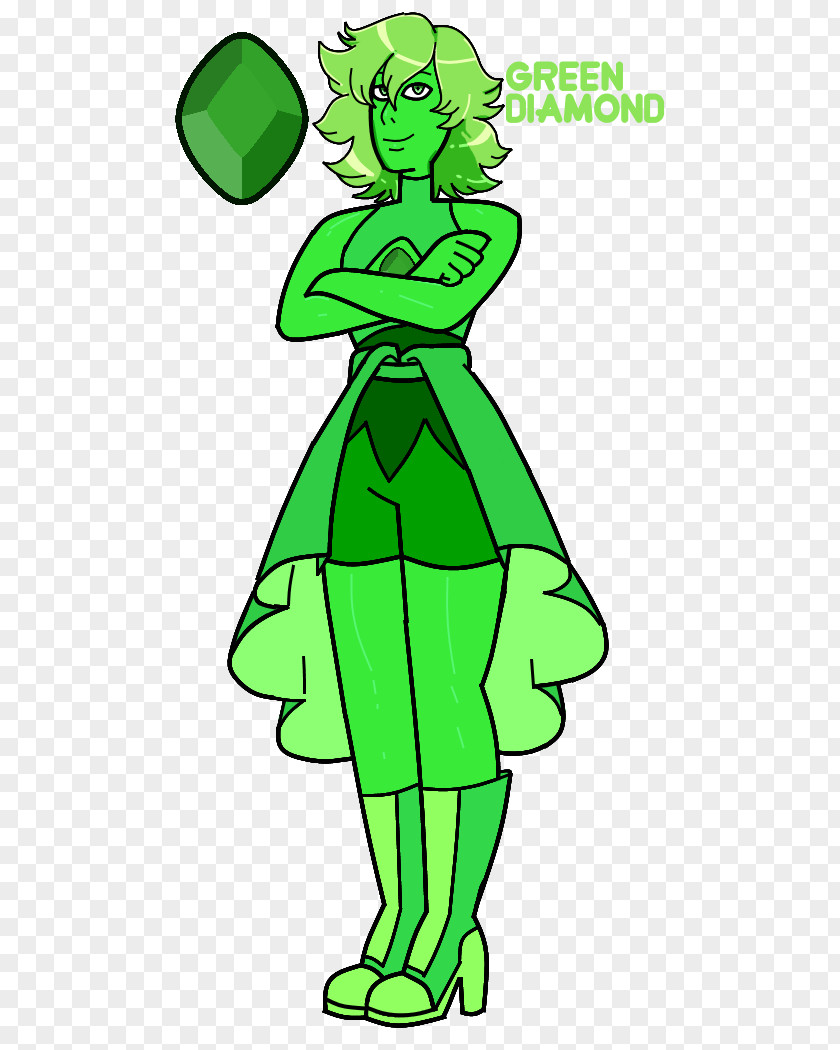 Green Diamond DeviantArt White PNG