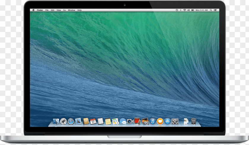 Laptop Notebook Image MacBook Pro OS X Mavericks Apple Air PNG