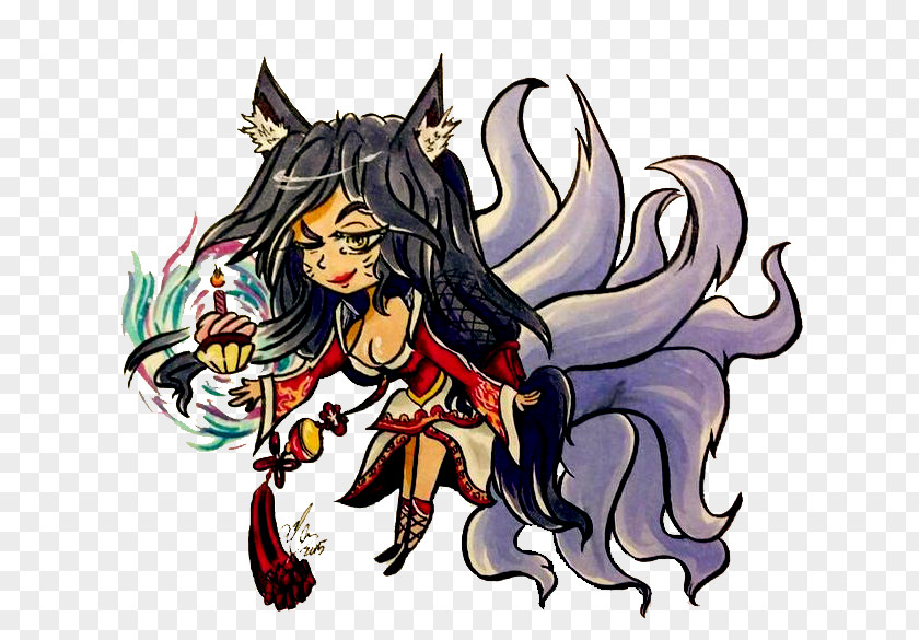 League Of Legends Ahri Art Character Drawing PNG