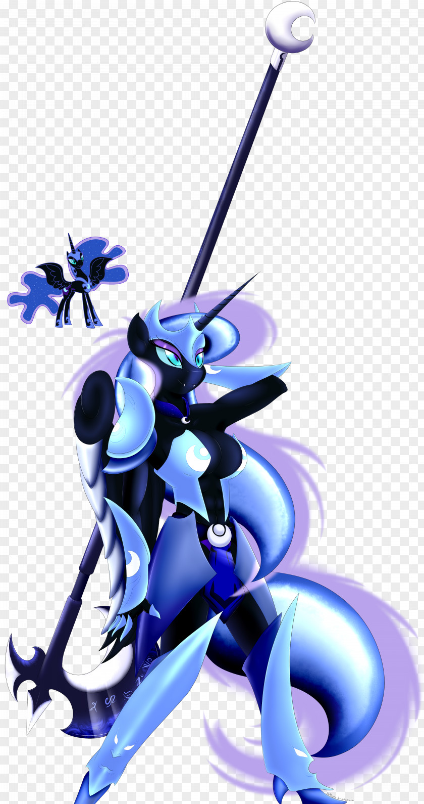 Moon Princess Luna Nightmare Weapon PNG