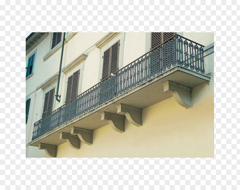 Balcony Facade Property Handrail Baluster PNG