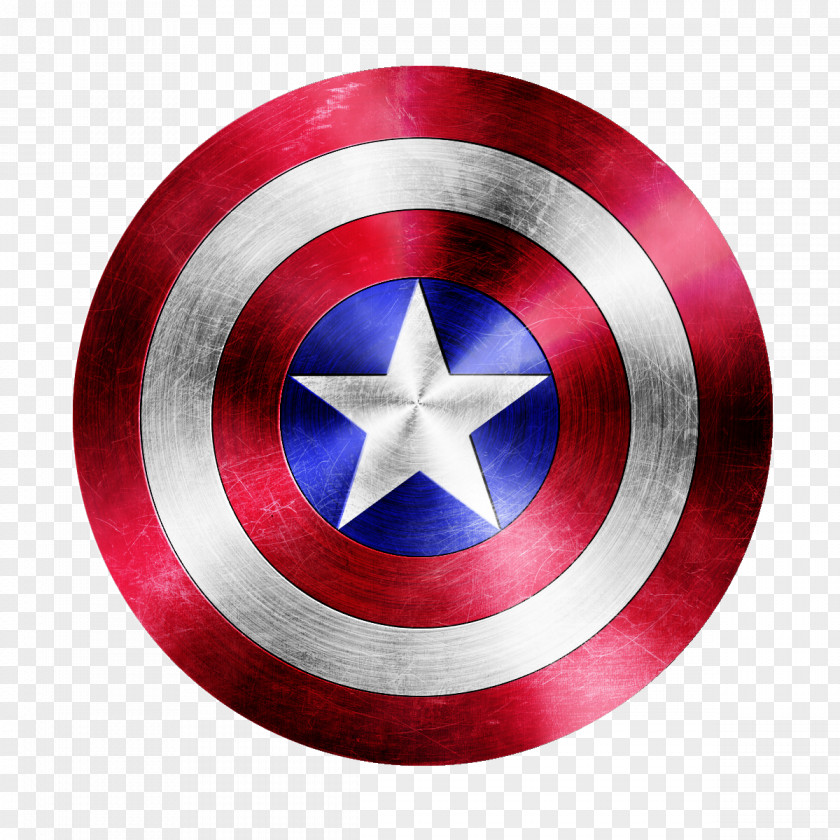 Captain America America's Shield Crossbones Logo PNG